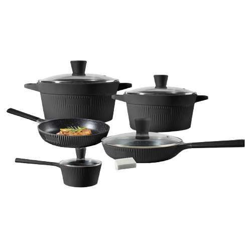 Juego de ollas antiadherentes 