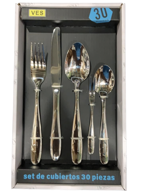 Set de Cubiertos de Acero Inoxidable | Diseño Elegante y Moderno para 6 Personas0 piezas